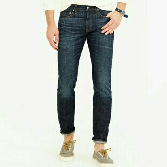 J. Crew Other - Jcrew 484 Japanese denim jeans 32 x 30